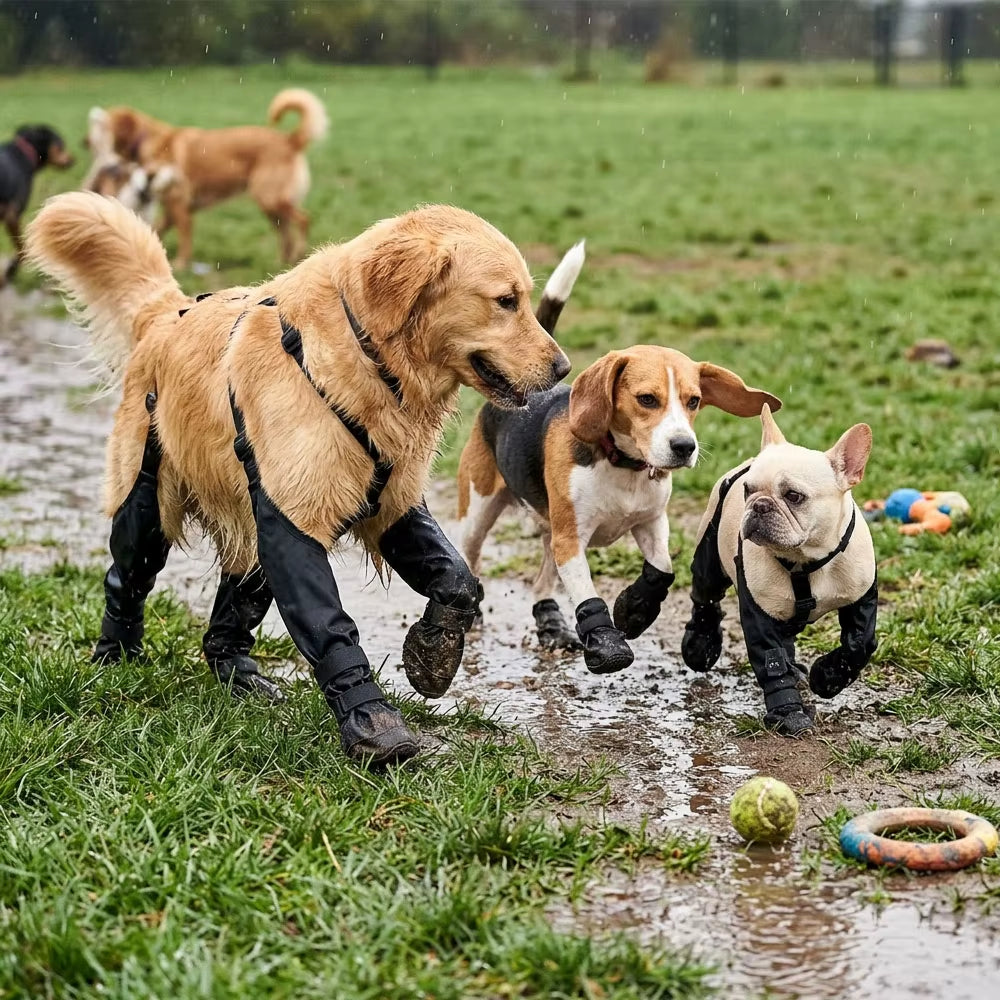 Pawguard Pro Dog Boots – Waterproof, Non-Slip Protection for Every Step