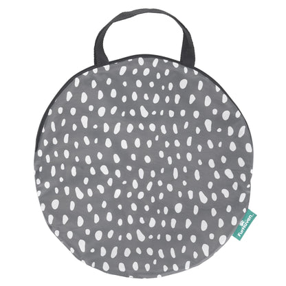 Pet Products Mesh Open-Air Pet Playpen - Gray Pebbles, Extra Large